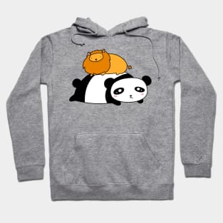 Panda and Little Lion Hoodie